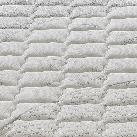 Materasso Relax 800 Molle Insacchettate E Memory Foam 9 Zone Alto 25cm 80x190 - immagine 4
