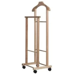 Indossatore Appendiabiti Da Casa In Legno NATURALE