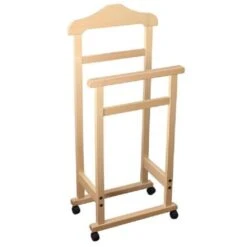 Indossatore Da Camera In Legno Massello ELEGANCE NATURALE