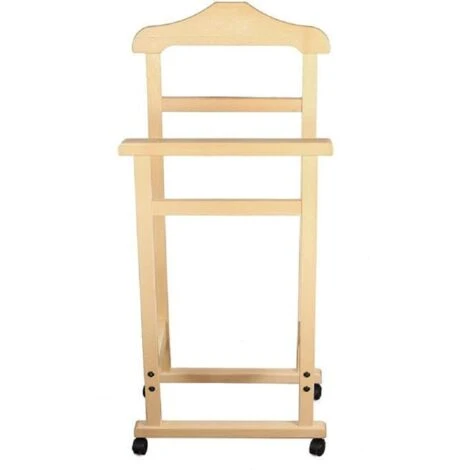 Indossatore Da Camera In Legno Massello ELEGANCE NATURALE - immagine 2