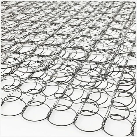 Materasso A Molle Singolo 80x190, Altezza 24 Cm - Molle Bonnel, Box System, Traspirante Smeraldo - immagine 3