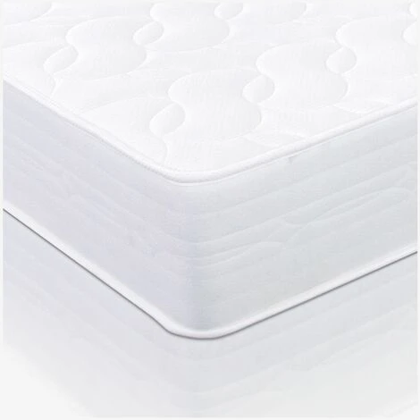 Materasso A Molle Singolo 80x190, Altezza 24 Cm - Molle Bonnel, Box System, Traspirante Smeraldo - immagine 4