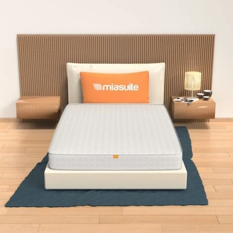 Materasso Per Divano Letto 140x190, Alla Francese - Altezza 14 Cm, In Poliuretano Smart H14