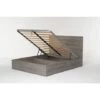 Letto Contenitore Cangu' Hi-Box Matrimoniale 160X190 Rovere Grigio