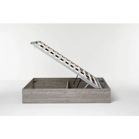 Letto Contenitore Cangu' Bed Box Matrimoniale 160X190 Rovere Grigio - immagine 3