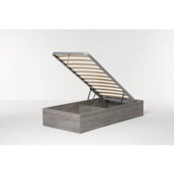 Letto Contenitore Cangu' Bed Box Singolo 90X190 Rovere Grigio