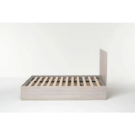 Letto Contenitore Cangu' Hi-Box Con Testiera Soffy Rigo' Matrimoniale 160X190 Olmo Naturale - immagine 5