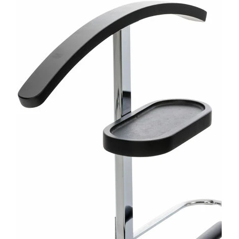 Indossatore Da Camera In Legno Navan Nero - immagine 4