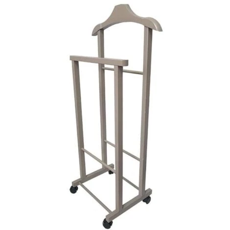 Indossatore Appendiabiti Da Camera In Legno LACCATO TORTORA