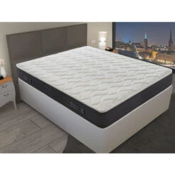 Materasso 80x200 In Memory Foam Rinfrescante 11 Zone Differenziate - Ortopedico - Anatomico - Antibatterico - Antiacaro - Presidio Medico