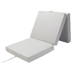 Materassino Pieghevole Per Camera Degli Ospiti Inclusa Fodera Materasso Campeggio Viaggio Grigio