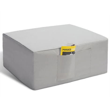 Materassino Pieghevole Per Camera Degli Ospiti Inclusa Fodera Materasso Campeggio Viaggio Grigio - immagine 3