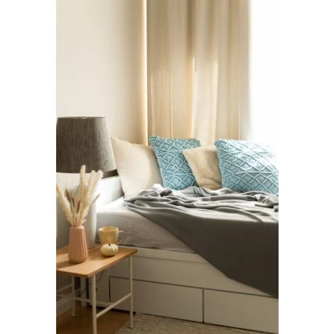 Materasso In Schiuma Viscoelastica Durezza Media Grigio E Bianco 80 X 200 Cm Piccolo - immagine 4