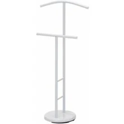 Indossatore Cages In Metallo 48x28cm/H104cm Bianco