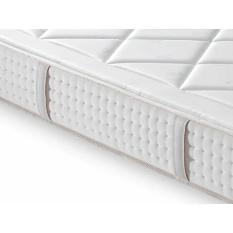 Materasso 90X190 SEVILLA - ALTO 31 CM - Media Rigidita - Molle Insacchettate Con Rinforzo Perimetrale - immagine 3