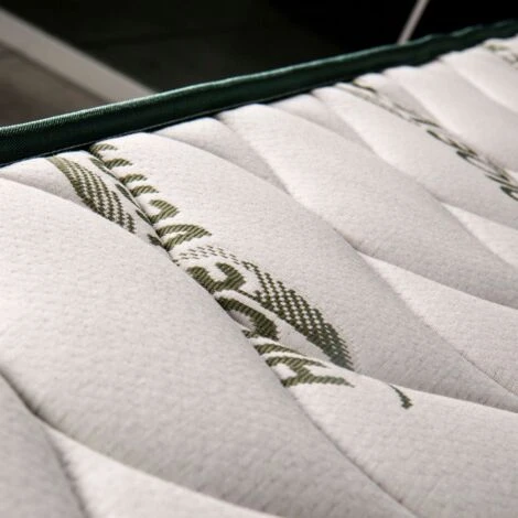 EVERGREENWEB - Materasso Singolo 80x190 In Waterfoam Ortopedico Alto 20 Cm + Cuscino Memory Foam Gratis, Rivestimento Oli Essenziali ALOE VERA, Tessuto Antiacaro Ideale Per Tutti Letti E Reti Offerta - immagine 5