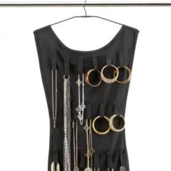 2x Vestito Portagioielli Raccoglitore Organizer Double-face Multitasche