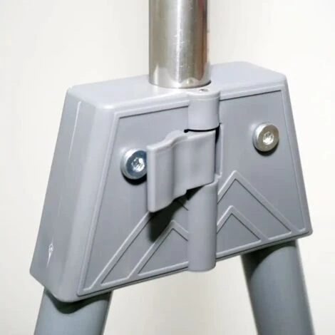 Stand Appendiabiti Pieghevole E Regolabile In Acciaio E Plastica 89 X 48 X 67 Cm - immagine 3