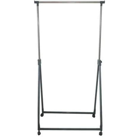 Stand Appendiabiti Pieghevole E Regolabile In Acciaio E Plastica 89 X 48 X 67 Cm - immagine 5