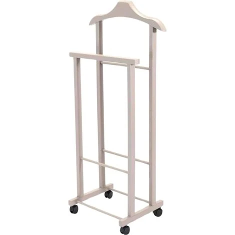 Ambrogio Indossatore Doppio In Legno Di Faggio - TOMAINO - Tortora