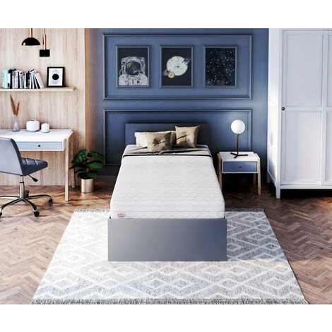 Materasso CORATO In Schiuma HR E Lattice Rigidità H2 H3 - Alto 10 Cm 70 X 140 - immagine 2