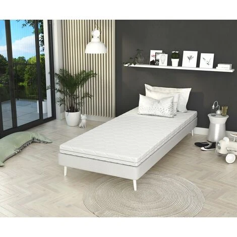 Materasso PICCOLO KIDS In Schiuma Lattice E Cocco Rigidità H2 H4 - Alto 12 Cm 60 X 120