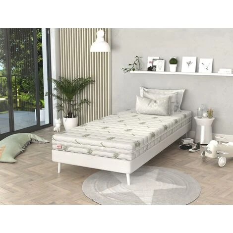 Materasso SAMI In Schiuma Lattice E Cocco Rigidità H2 H4 - Alto 11 Cm 80 X 160