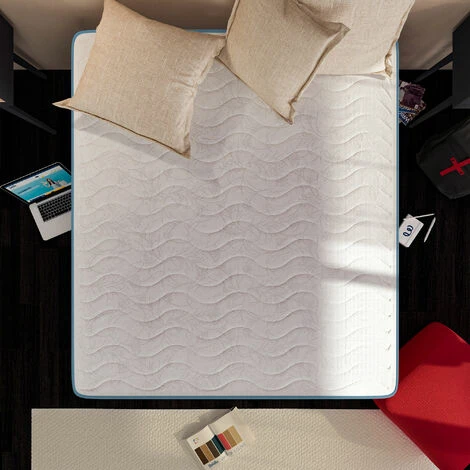 Baldiflex Materasso Ortopedico Medio Rigido 100% Made In Italy H 10 Cm Basic Sfoderabile Singolo Con Rivestimento Anallergico, Misura 85x200 Cm - immagine 5