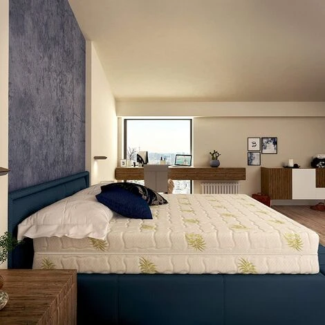 Baldiflex Materasso Memory Dream Super Singolo Con Rivestimento In Aloe Vera, Memory 7 Cm, Misura 85x200 Cm - immagine 3