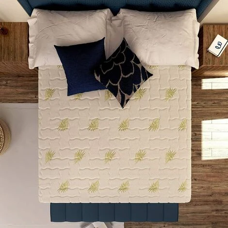 Baldiflex Materasso Memory Dream Super Singolo Con Rivestimento In Aloe Vera, Memory 7 Cm, Misura 85x200 Cm - immagine 5