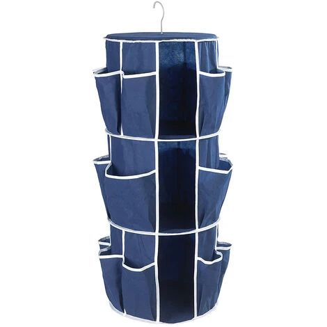 Wenko Porta Scarpe Rotondo Appendiabiti 3 Piani