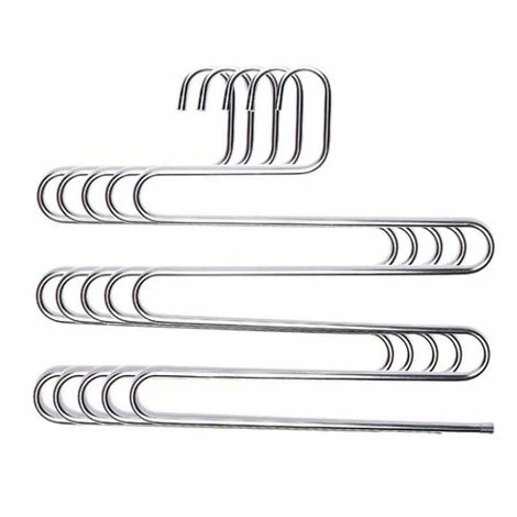 Grucce Abiti Salvaspazioa S Pantaloni 5 Pz 5 Livelli Asciugamani Sciarpe