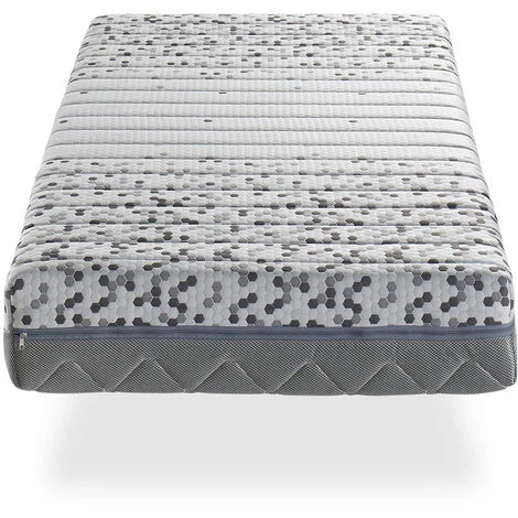 Materasso Medico 80X190 ARTICOLATO, Alto 21 CM, Rilassamento Muscolare, Anti Stress Ed Ergonomico. Fermezza 3/5 Medio - immagine 2