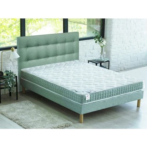 Materasso Matrimoniale Francese In Schiuma Accoglienza Lattice 140 X 190 Cm Sp. 17 Cm - ORTHOLATEX Di DREAMEA - immagine 3