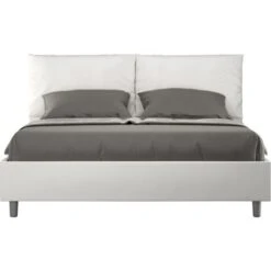 Letto Antea 160x190 Con Rete Bianco