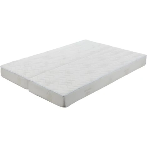 Materasso Clic-clac Aloe Vera 130 X 190 Cm Sp.16 Cm - ALOHA Di NATUREA - - immagine 2