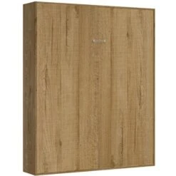 Letto Matrimoniale Kentaro Verticale A Scomparsa Quercia Natura