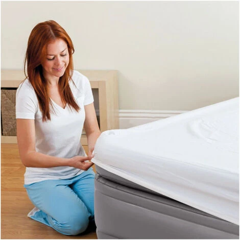 Intex Materasso Dura-Beam Prime Comfort Singolo Con Tecnologia Fiber Tech, Pompa Elettrica Incorporata 99X191X51 Cm I,2 - immagine 3