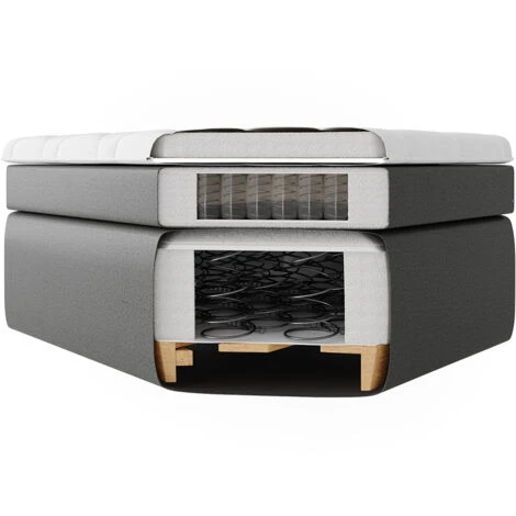 Letto Boxspring „Philly“ 180x200 Cm VitaliSpa - immagine 4