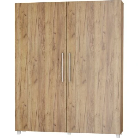 Letto A Parete TEDDY 160x200cm Verticale Artigianale Dorato - immagine 3