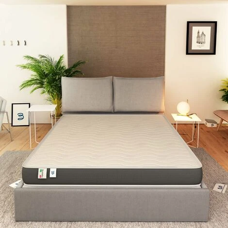 Baldiflex Materasso Alto 20 Cm Ortopedico Medio Rigido 100% Made In Italy Power - Singolo 70x190 Cm - immagine 2