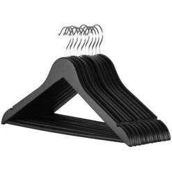 Set Grucce In Legno Nero (20 Pezzi)