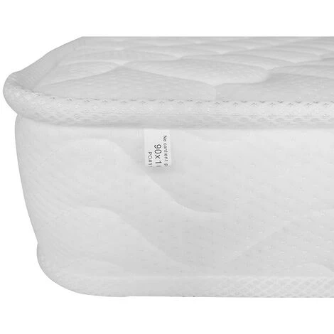 Set Telaio A Doghe + Materasso Schiuma Accoglienza Memory Spessore 15 Cm 90 X 190 Cm - PELOPS Di DREAMEA - immagine 4