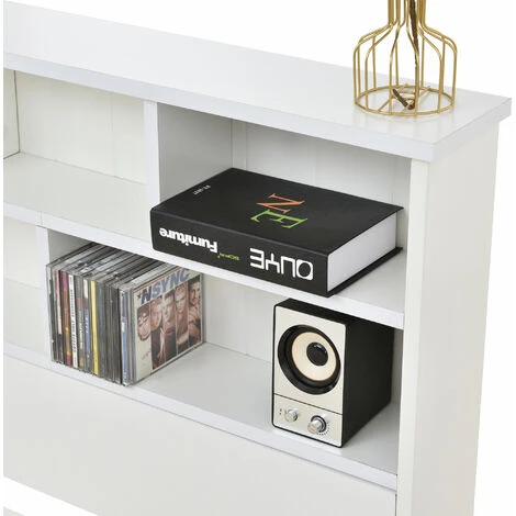 Letto Singolo In Legno Massello Bianco Con Cassetto E Testiera - 90x200cm - immagine 5