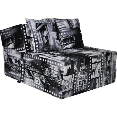 Materasso Per Ospiti Di Lusso - Paris - Materasso Da Campeggio - Materasso Da Viaggio - Materasso Pieghevole - 200 X 70 X 15 - Con Cuscini