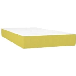 Materasso A Molle Insacchettate Verde 100x200x20 Cm In Tessuto VidaXL