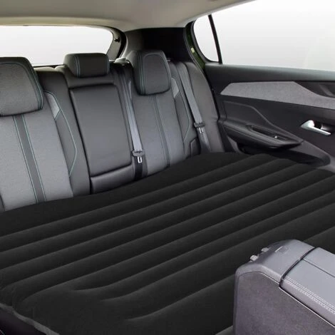 COSTWAY Materasso Gonfiabile Da Auto, Lettino Gonfiabile Con Pompa Elettrica E Borsa Di Stoccaggio, Superficie Di Floccaggio Impermeabile, Per Auto Campeggio - immagine 5