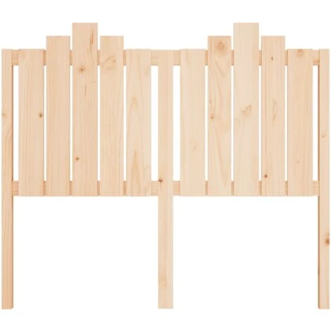 Testiera Per Letto Elegant - Testate E Armadi 126x4x110 Cm In Legno Massello Di Pino BV491341 - BonneVie - immagine 4