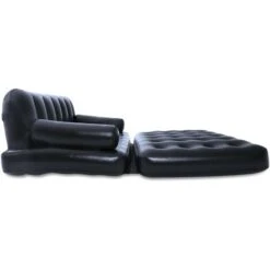 Bestway Divano Gonfiabile 5 Posizioni In 1 Colore Nero Cm. 188X152X64 Con Sacca Per Trasporto
