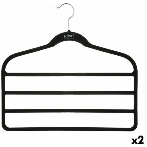 Grucce 5five ABS Pantaloni Nero Nylon 2 Unità (44,8 X 41,5 Cm)